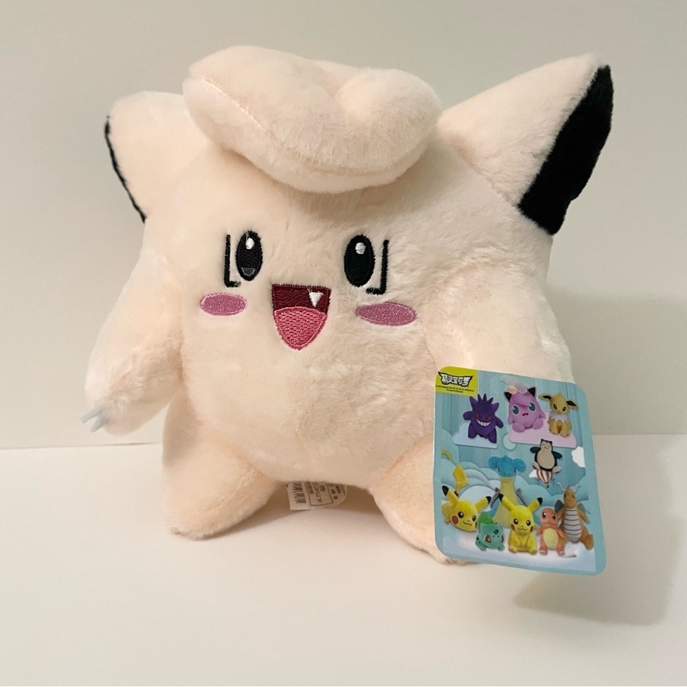 Pokemon Clefairy Plush 7” Tall Stuffed Animal Toy